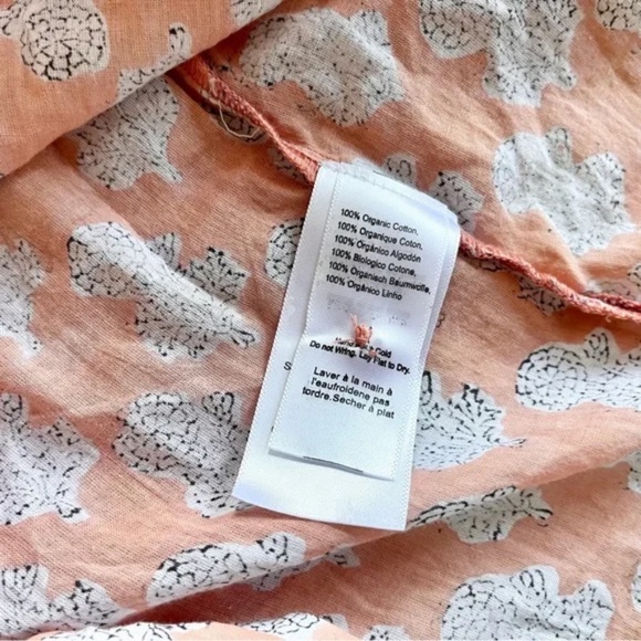 Emerson Fry Augusta Short caftan in little marigolds organic - Picture 6 of 7